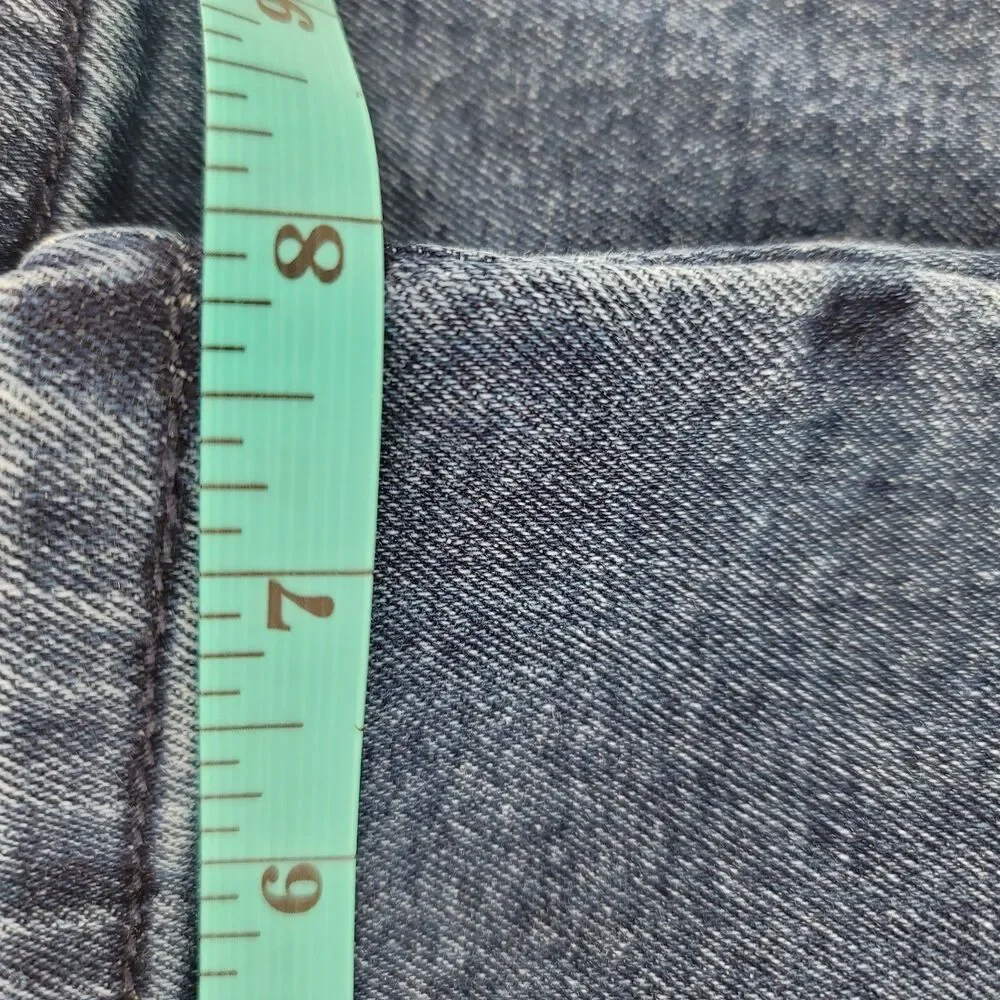 Simply Vera Vera Wang High‎ Rise Straight Crop Jeans Womens Size 14